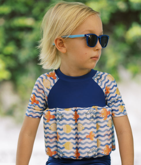 Polarised Sunglasses Kids 2-7 Years Navy blue